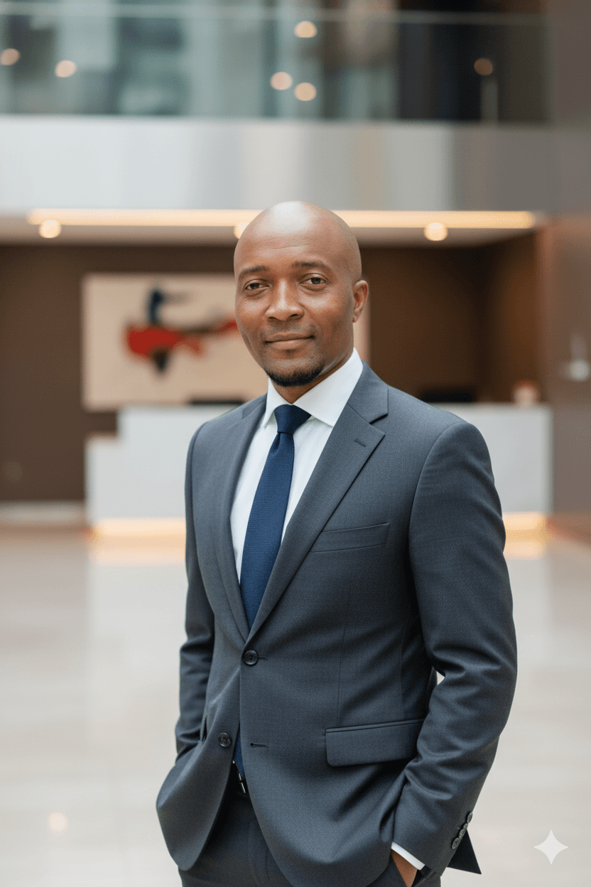 Portrait of the company director