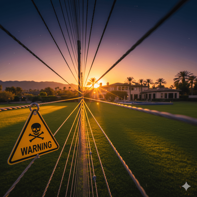 Electric Fence for Estate